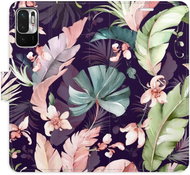 iSaprio flip pouzdro Flower Pattern 08 pro Xiaomi Redmi Note 10 5G - Phone Cover