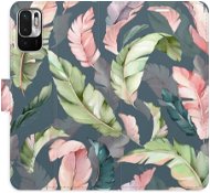 iSaprio flip pouzdro Flower Pattern 09 pro Xiaomi Redmi Note 10 5G - Phone Cover