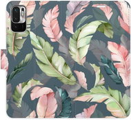 iSaprio flip pouzdro Flower Pattern 09 pro Xiaomi Redmi Note 10 5G - Phone Cover