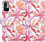 iSaprio flip pouzdro Flower Pattern 10 pro Xiaomi Redmi Note 10 5G - Phone Cover