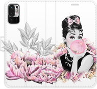iSaprio flip pouzdro Girl with bubble pro Xiaomi Redmi Note 10 5G - Phone Cover
