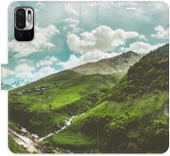 iSaprio flip pouzdro Mountain Valley pro Xiaomi Redmi Note 10 5G - Phone Cover