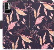 iSaprio flip pouzdro Ornamental Flowers 02 pro Xiaomi Redmi Note 10 5G - Phone Cover