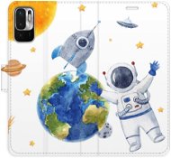 iSaprio flip pouzdro Space 06 pro Xiaomi Redmi Note 10 5G - Phone Cover