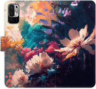 iSaprio flip puzdro Spring Flowers pre Xiaomi Redmi Note 10 5G - Kryt na mobil