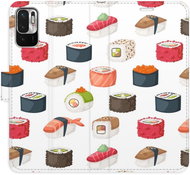 iSaprio flip pouzdro Sushi Pattern 02 pro Xiaomi Redmi Note 10 5G - Phone Cover