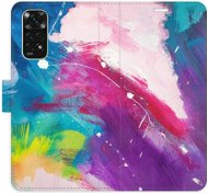 iSaprio flip pouzdro Abstract Paint 05 pro Xiaomi Redmi Note 11 / Note 11S - Phone Cover