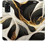 Phone Cover iSaprio flip pouzdro BlackGold Marble pro Xiaomi Redmi Note 11 / Note 11S - Kryt na mobil