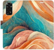 iSaprio flip puzdro Blue and Orange pre Xiaomi Redmi Note 11/Note 11S - Kryt na mobil