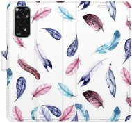 iSaprio flip puzdro Colorful Feathers pre Xiaomi Redmi Note 11/Note 11S - Kryt na mobil