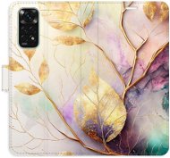 iSaprio flip puzdro Gold Leaves 02 na Xiaomi Redmi Note 11/Note 11S - Kryt na mobil