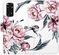 Phone Cover iSaprio flip pouzdro Pink Flowers pro Xiaomi Redmi Note 11 / Note 11S - Kryt na mobil