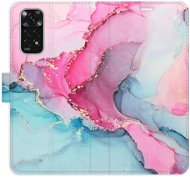 iSaprio flip puzdro PinkBlue Marble pre Xiaomi Redmi Note 11/Note 11S - Kryt na mobil