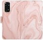 Kryt na mobil iSaprio flip puzdro RoseGold Marble na Xiaomi Redmi Note 11/Note 11S - Kryt na mobil
