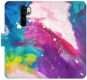 iSaprio flip pouzdro Abstract Paint 05 pro Xiaomi Redmi Note 8 Pro - Phone Cover