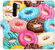 iSaprio flip puzdro Donuts Pattern 02 na Xiaomi Redmi Note 8 Pro - Kryt na mobil