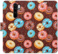 iSaprio flip pouzdro Donuts Pattern pro Xiaomi Redmi Note 8 Pro - Phone Cover