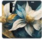 iSaprio flip puzdro Gold Flowers pre Xiaomi Redmi Note 8 Pro - Kryt na mobil