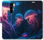 Phone Cover iSaprio flip pouzdro Jellyfish pro Xiaomi Redmi Note 8 Pro - Kryt na mobil