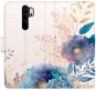 iSaprio flip pouzdro Ornamental Flowers 03 pro Xiaomi Redmi Note 8 Pro - Phone Cover