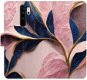 iSaprio flip pouzdro Pink Leaves pro Xiaomi Redmi Note 8 Pro - Phone Cover