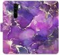 iSaprio flip pouzdro Purple Marble pro Xiaomi Redmi Note 8 Pro - Phone Cover