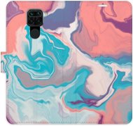 iSaprio flip pouzdro Abstract Paint 06 pro Xiaomi Redmi Note 9 - Phone Cover