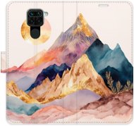 iSaprio flip pouzdro Beautiful Mountains pro Xiaomi Redmi Note 9 - Phone Cover