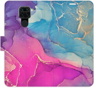 iSaprio flip pouzdro Colour Marble 02 pro Xiaomi Redmi Note 9 - Phone Cover