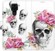 iSaprio flip pouzdro Crazy Skull pro Xiaomi Redmi Note 9 - Phone Cover