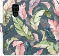 iSaprio flip pouzdro Flower Pattern 09 pro Xiaomi Redmi Note 9 - Phone Cover