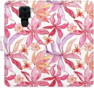 iSaprio flip pouzdro Flower Pattern 10 pro Xiaomi Redmi Note 9 - Phone Cover