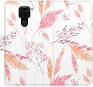 iSaprio flip pouzdro Ornamental Flowers pro Xiaomi Redmi Note 9 - Phone Cover