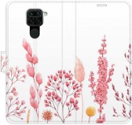 iSaprio flip puzdro Pink Flowers 03 pre Xiaomi Redmi Note 9 - Kryt na mobil