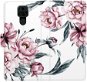 Phone Cover iSaprio flip pouzdro Pink Flowers pro Xiaomi Redmi Note 9 - Kryt na mobil