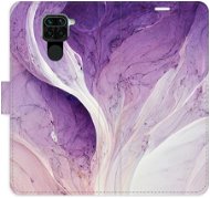 iSaprio flip pouzdro Purple Paint pro Xiaomi Redmi Note 9 - Phone Cover