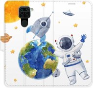 iSaprio flip pouzdro Space 06 pro Xiaomi Redmi Note 9 - Phone Cover