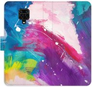 iSaprio flip puzdro Abstract Paint 05 pre Xiaomi Redmi Note 9 Pro/Note 9S - Kryt na mobil