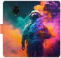 iSaprio flip pouzdro Astronaut in Colours 02 pro Xiaomi Redmi Note 9 Pro / Note 9S - Phone Cover