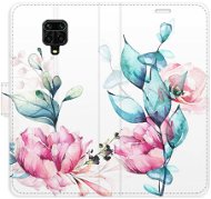 iSaprio flip pouzdro Beautiful Flower pro Xiaomi Redmi Note 9 Pro / Note 9S - Phone Cover
