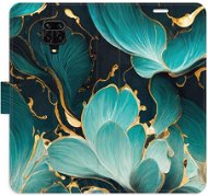 iSaprio flip pouzdro Blue Flowers 02 pro Xiaomi Redmi Note 9 Pro / Note 9S - Phone Cover