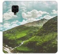 Phone Cover iSaprio flip pouzdro Mountain Valley pro Xiaomi Redmi Note 9 Pro / Note 9S - Kryt na mobil