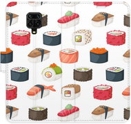 iSaprio flip pouzdro Sushi Pattern 02 pro Xiaomi Redmi Note 9 Pro / Note 9S - Phone Cover