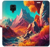 iSaprio flip pouzdro Colorful Mountains pro Xiaomi Redmi Note 9 Pro / Note 9S - Phone Cover