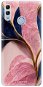iSaprio Pink Blue Leaves pro Honor 10 Lite - Phone Cover
