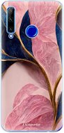 iSaprio Pink Blue Leaves na Honor 20 Lite - Kryt na mobil