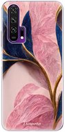 Phone Cover iSaprio Pink Blue Leaves pro Honor 20 Pro - Kryt na mobil
