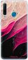 Phone Cover iSaprio Black and Pink pro Honor 20e - Kryt na mobil