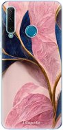 Phone Cover iSaprio Pink Blue Leaves pro Honor 20e - Kryt na mobil