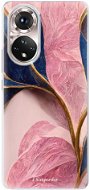 iSaprio Pink Blue Leaves pro Honor 50 - Phone Cover